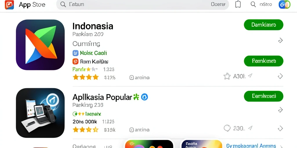 Tampilan antarmuka yang menarik dan informatif.