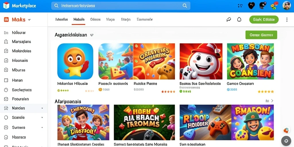 Tampilan antarmuka utama BENTO123 yang cerah.