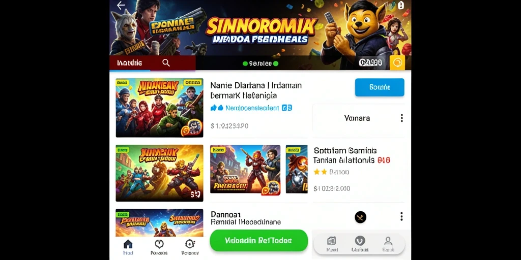 Tampilan antarmuka yang menarik dan intuitif.