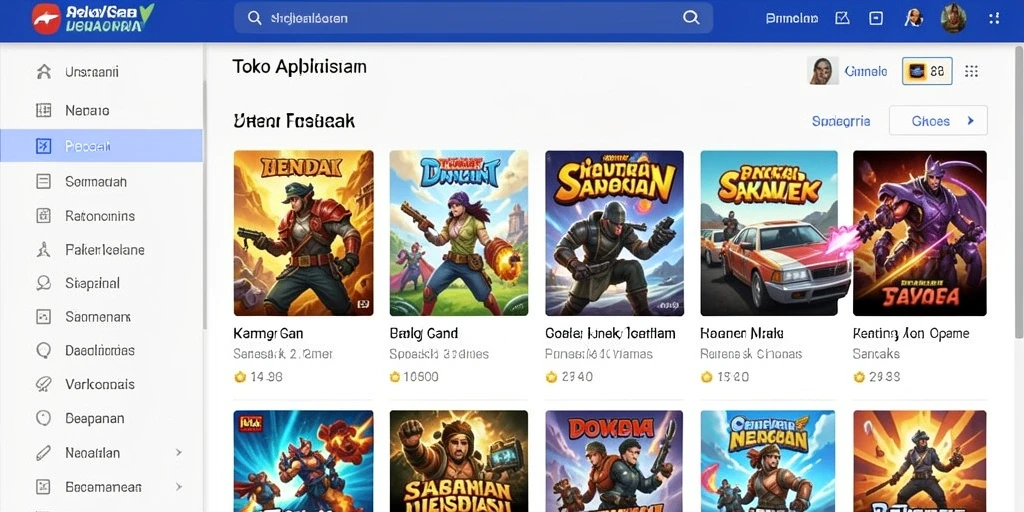 Tampilan awal aplikasi COCOL88 yang menarik.