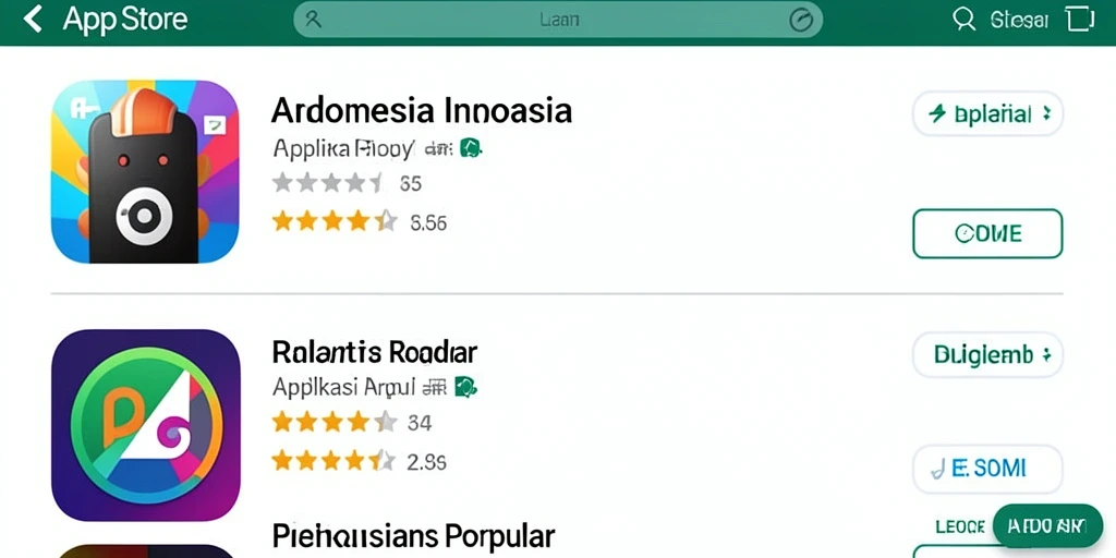 Tampilan antarmuka yang intuitif dan user-friendly.