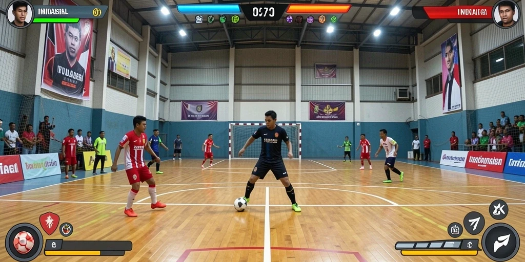 Tampilan awal permainan dengan grafis menawan.