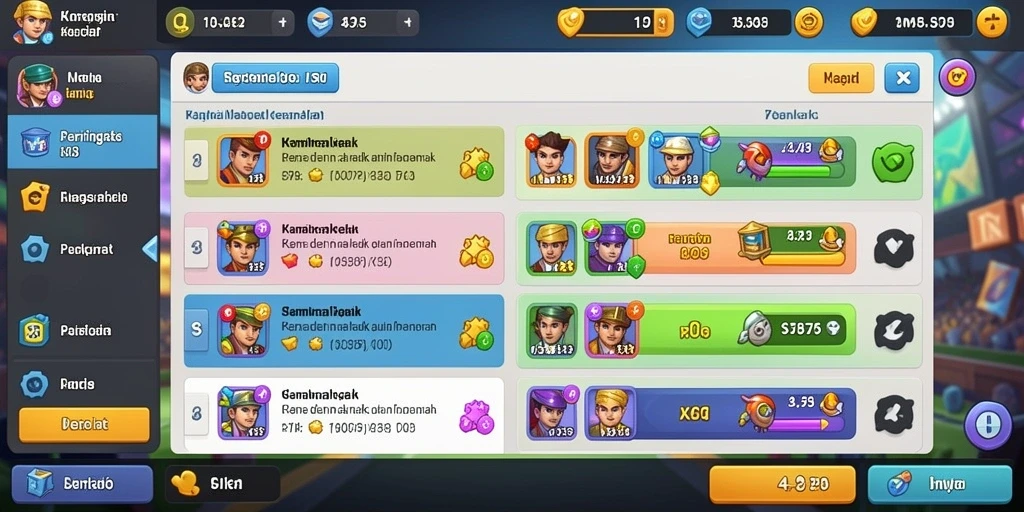 Tampilan awal yang menarik dan mudah dipahami.