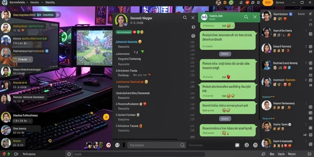 Screenshot menampilkan petualangan karakter pemain dalam hutan ajaib.