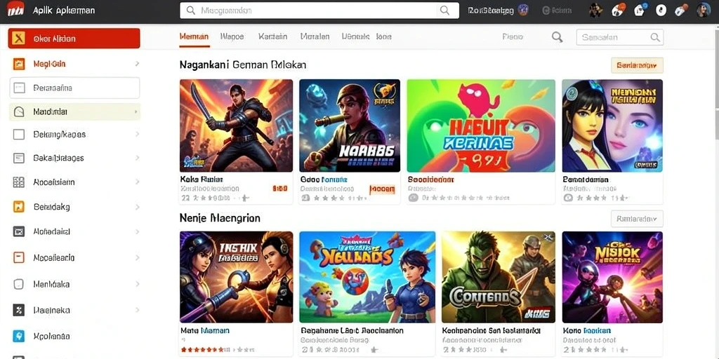 Tampilan antarmuka yang user-friendly dan menarik.