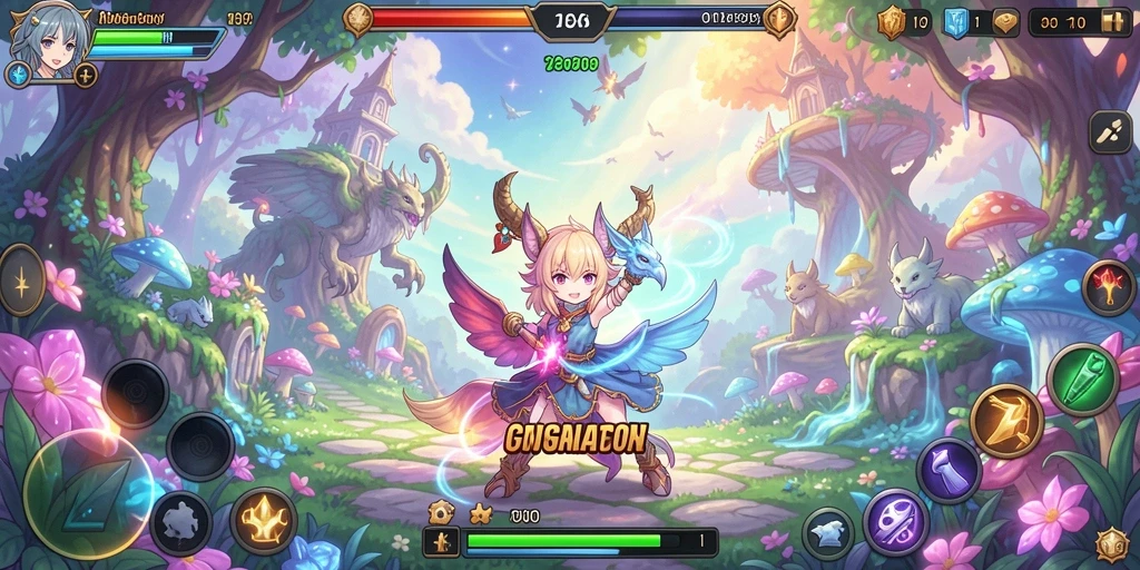 Screenshot menunjukkan suasana permainan dengan tema slot yang menarik.