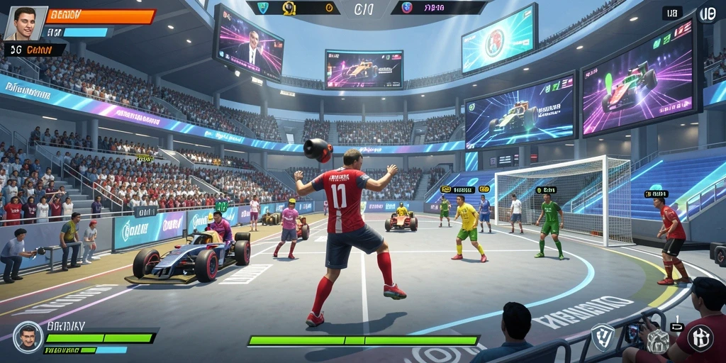 Tangkapan layar menampilkan aksi gameplay yang mendebarkan.